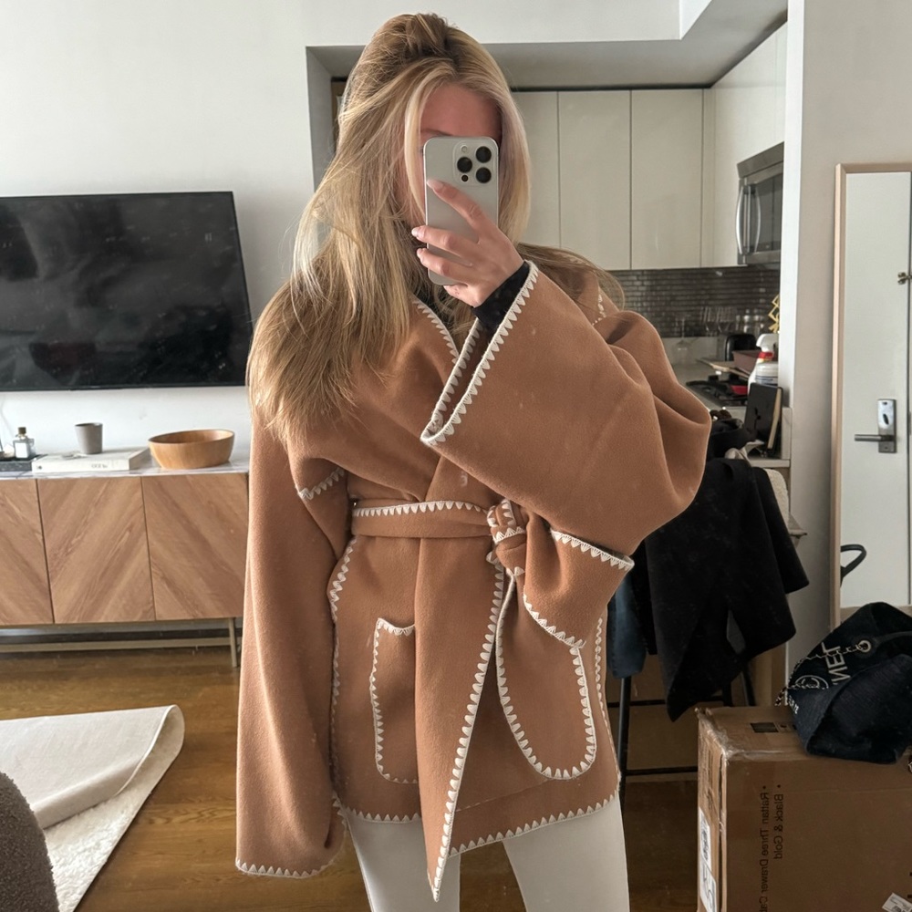 Elsa Hosk jacket